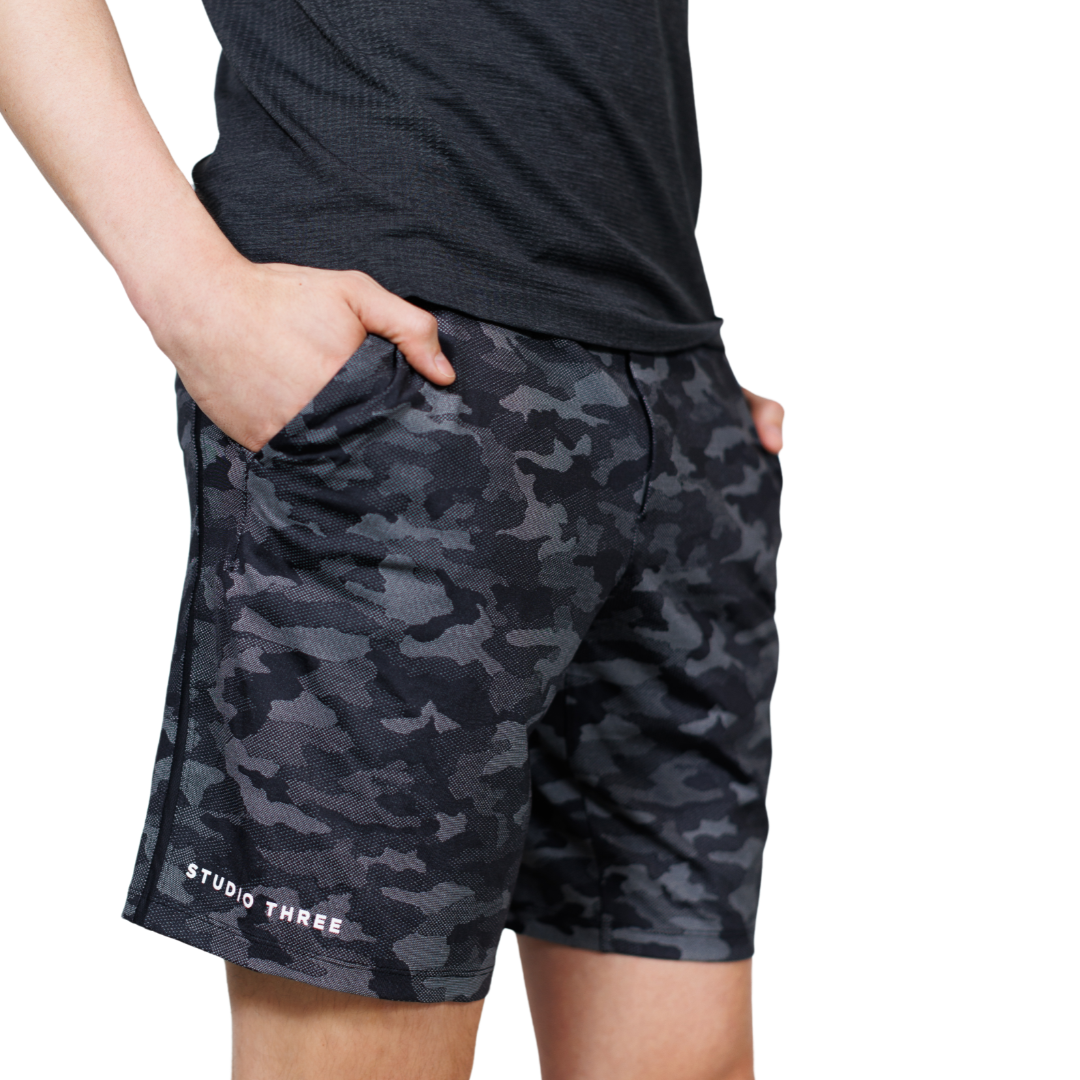 Studio Three x lululemon Pace Breaker Linerless Short 9