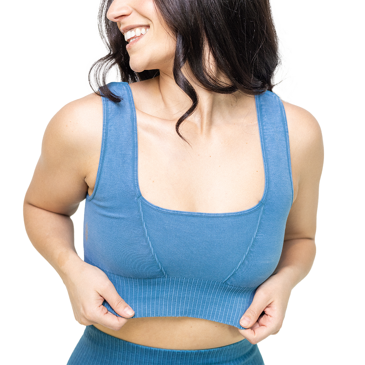 Free People Good Karma Square Neck Bra