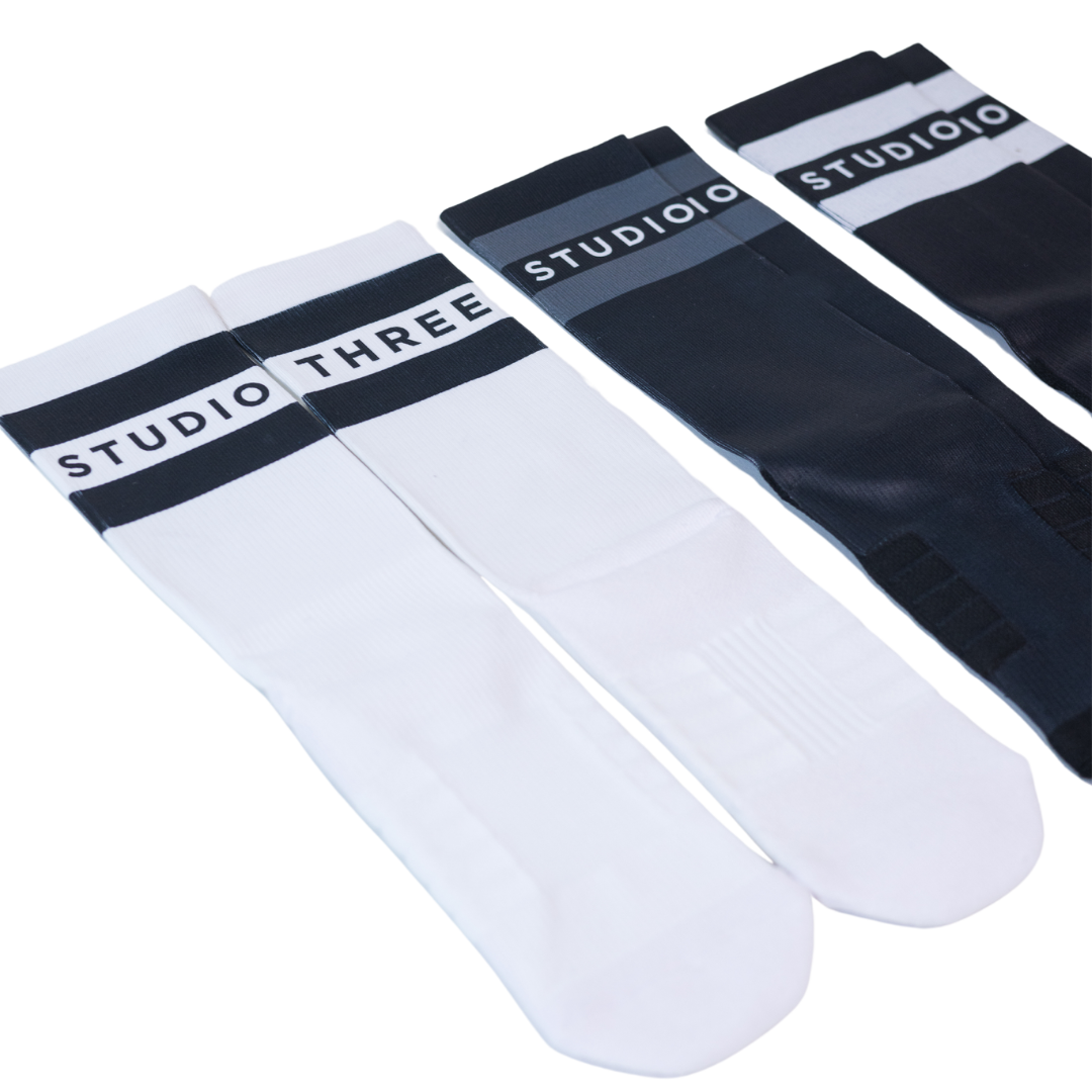 Studio Three Calf Sock 3 Pack