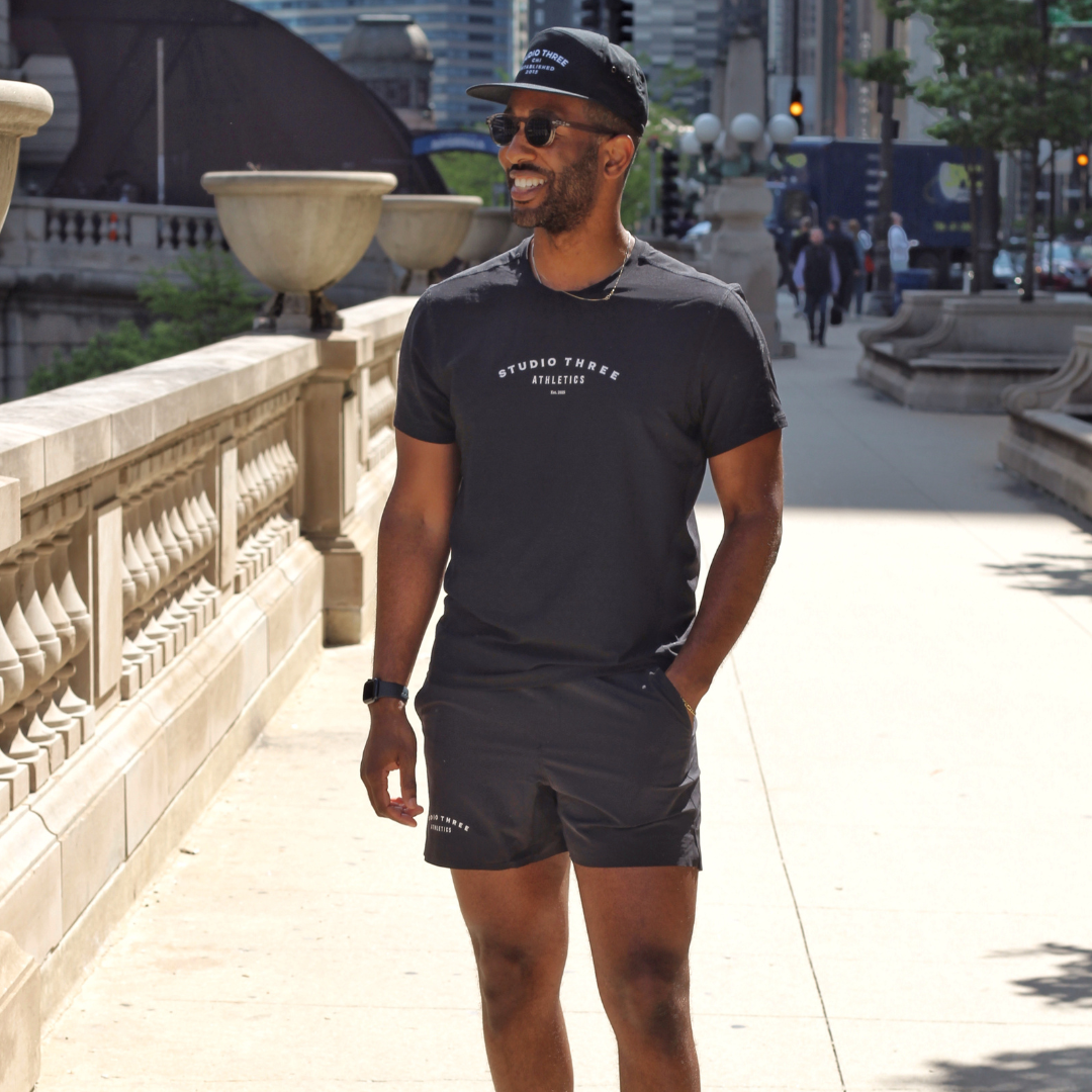 Studio Three x Ten Thousand Versatile Short Sleeve (Black)