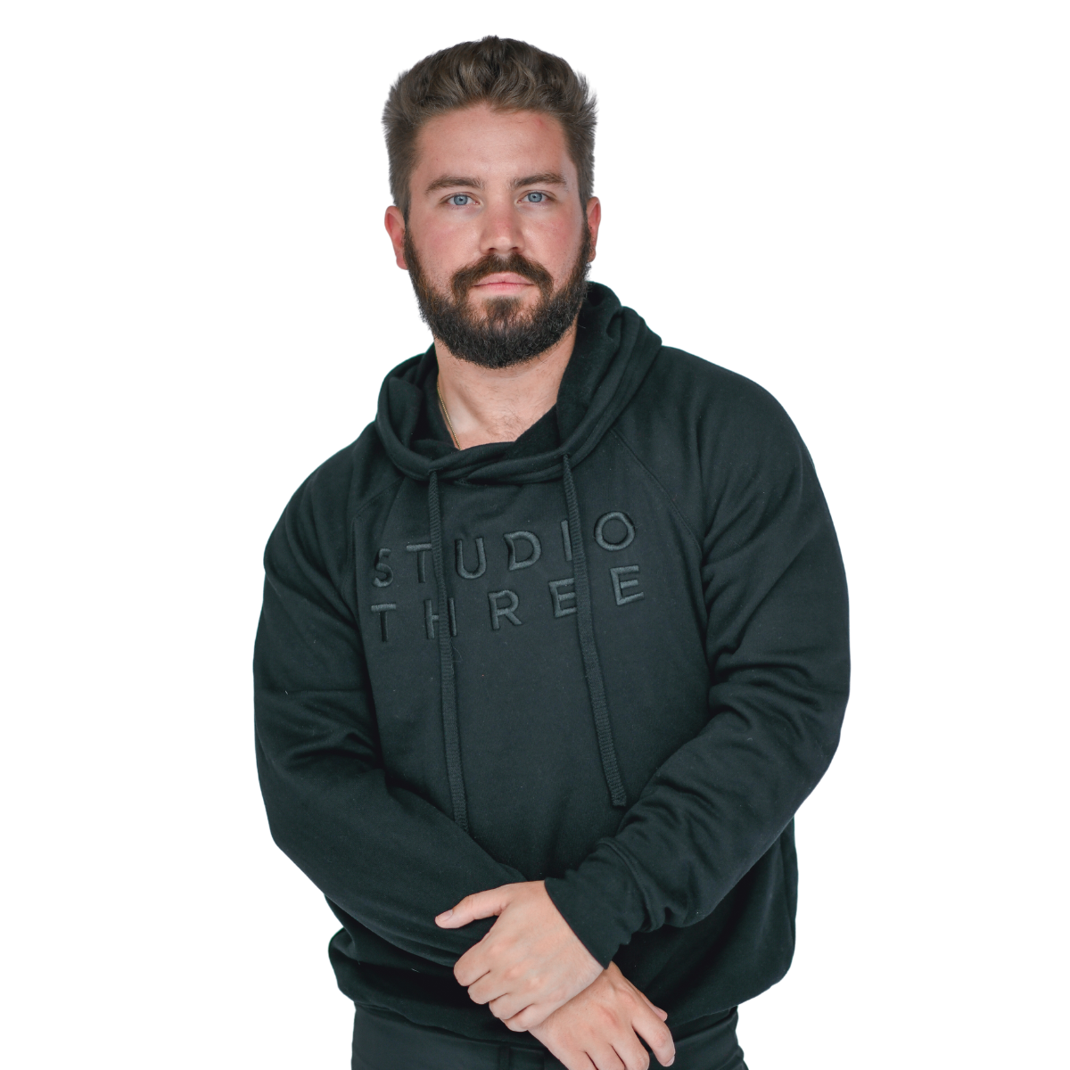 Studio Three Embroidered Hoodie (Unisex)