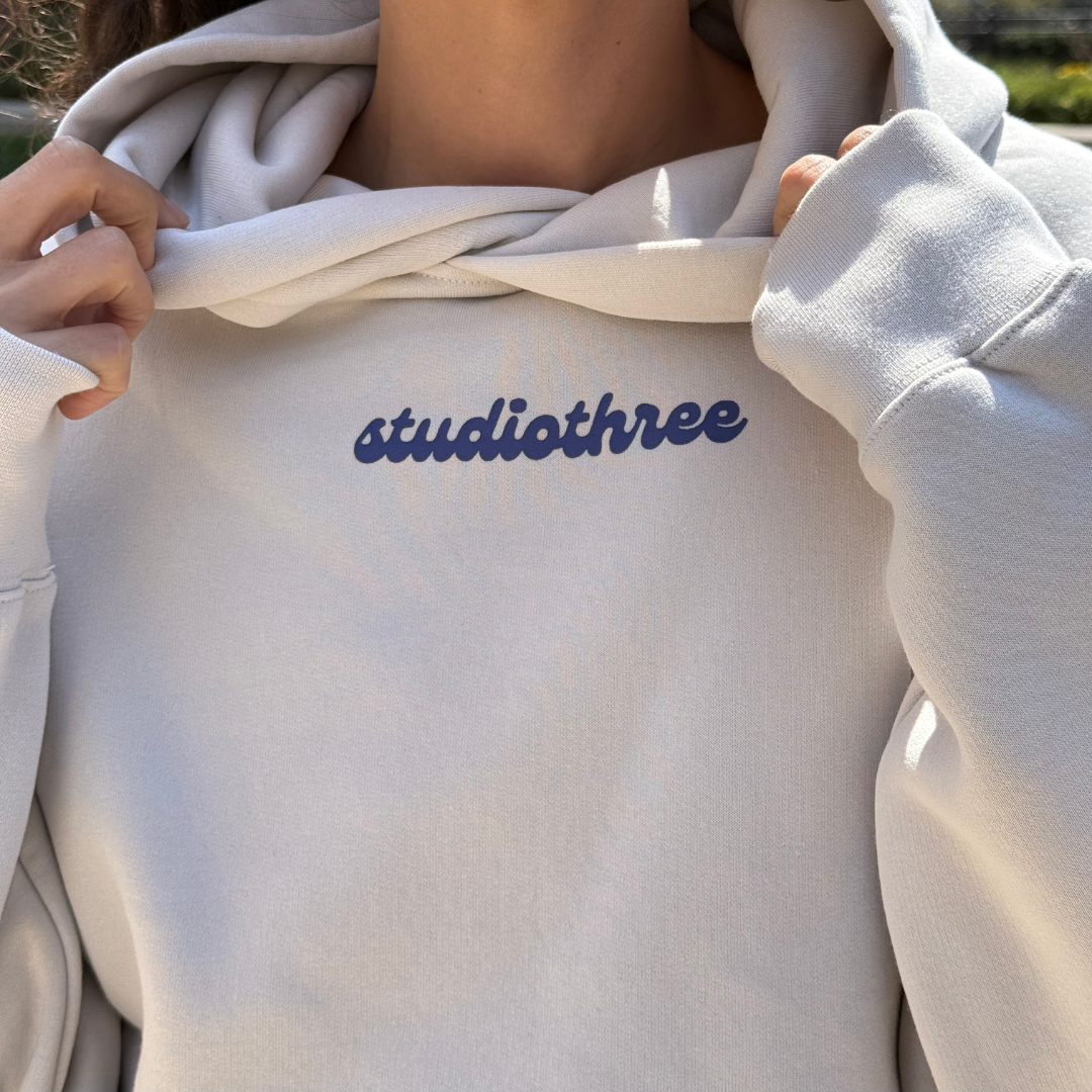 Chicago Or Nowhere Crop Hoodie